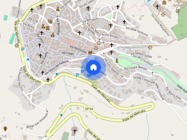 Appartamento in affitto a Cortona, Toscana