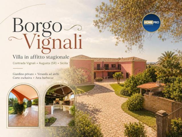 Villa Indipendente in affitto a Augusta, Sicilia