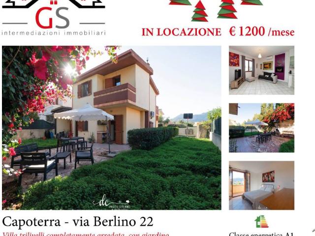 Villa Indipendente in affitto a Frutti d'Oro, Capoterra