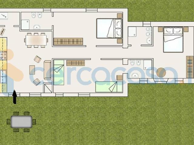 Villa Indipendente in affitto a Centro Direzionale, Prato