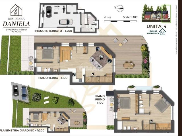 Villa Indipendente in vendita a Hodegart, Asiago