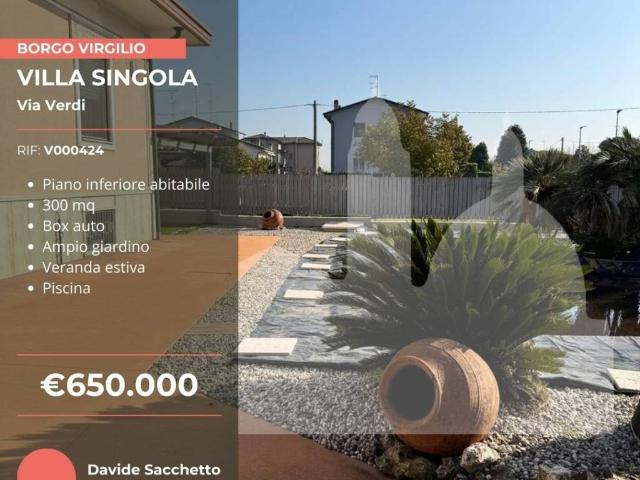 Villa Indipendente in vendita a Borgo Virgilio, Cerese