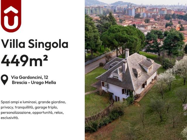 Villa Indipendente in vendita a Zona Ovest, Brescia