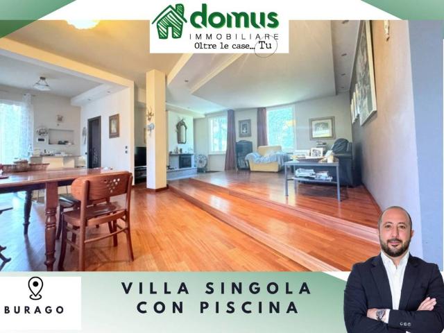 Villa Indipendente in vendita a Burago Di Molgora, Lombardia