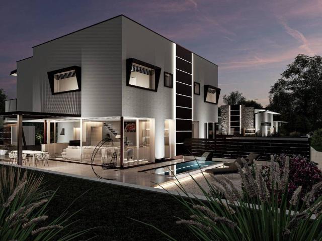 Villa Indipendente in vendita a Busnago, Lombardia