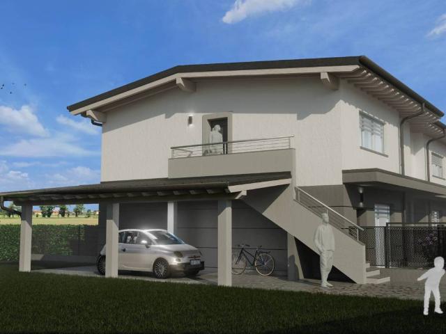 Villa Indipendente in vendita a Calcio, Lombardia