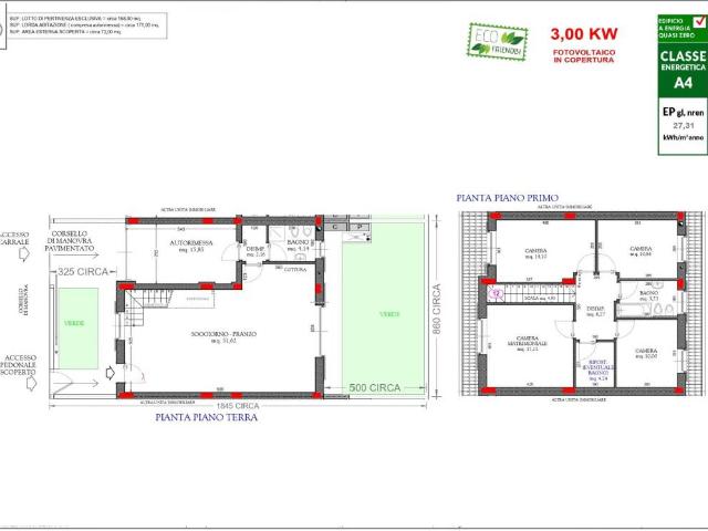 Villa Indipendente in vendita a Calvenzano, Lombardia
