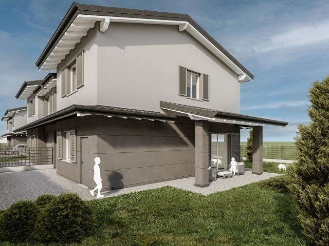 Villa Indipendente in vendita a Calvenzano, Lombardia