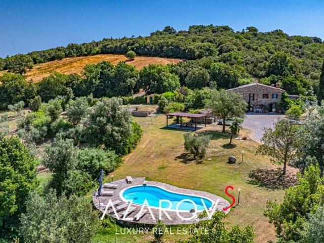 Villa Indipendente in vendita a Campagnatico, Toscana
