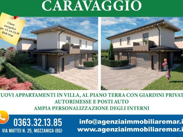 Villa Indipendente in vendita a Caravaggio, Lombardia