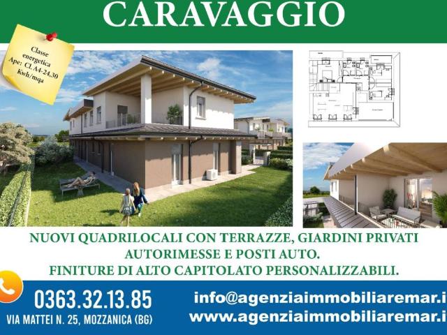 Villa Indipendente in vendita a Caravaggio, Lombardia