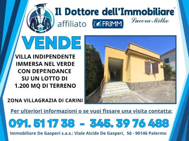 Villa Indipendente in vendita a Piraineto, Carini