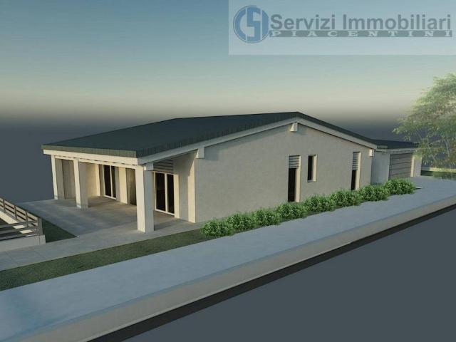 Villa Indipendente in vendita a Carpaneto Piacentino, Reggio Emilia