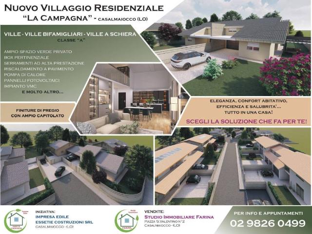 Villa Indipendente in vendita a Casalmaiocco, Lombardia