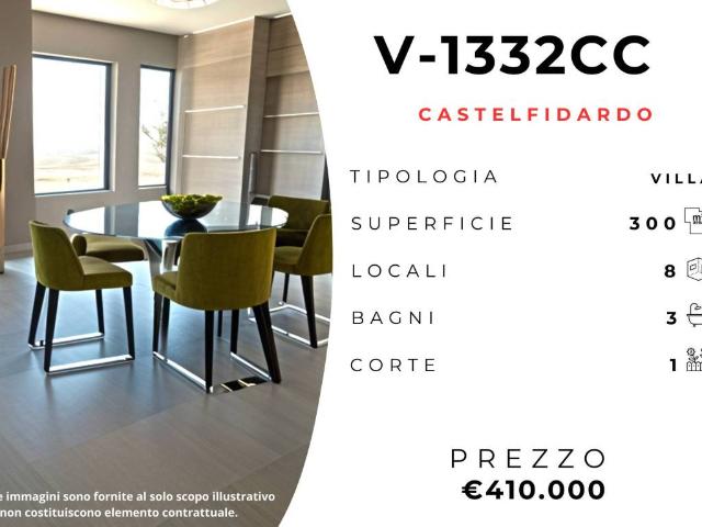 Villa Indipendente in vendita a Cerretano, Marche