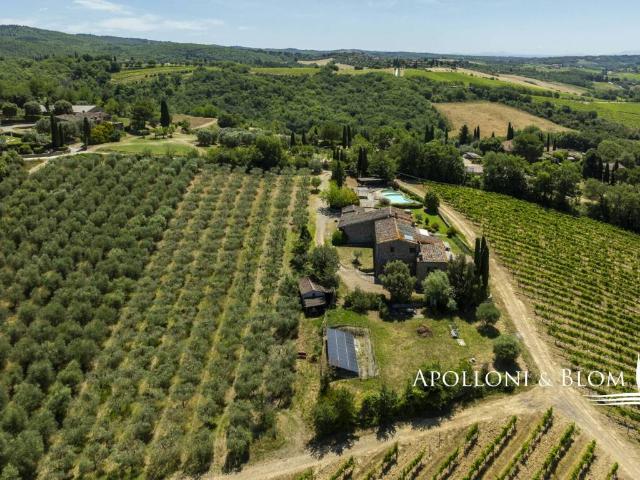 Villa Indipendente in vendita a Castellina In Chianti, Toscana
