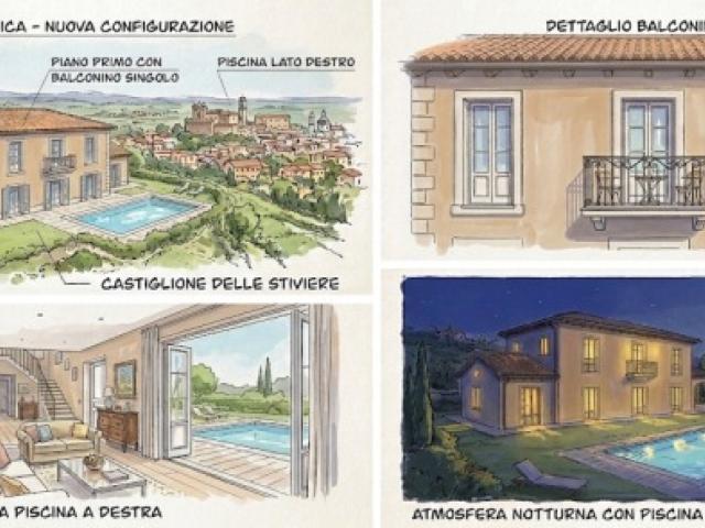 Villa Indipendente in vendita a Castiglione Delle Stiviere, Lombardia
