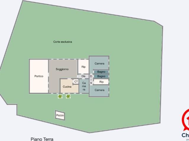 Villa Indipendente in vendita a Unione dei comuni Valle del Savio, Cesenà