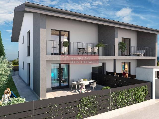 Villa Indipendente in vendita a Chiuduno, Lombardia