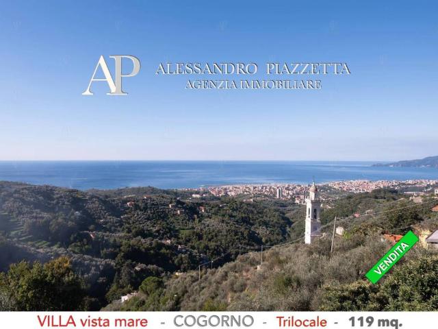 Villa Indipendente in vendita a La Costa, Cogorno