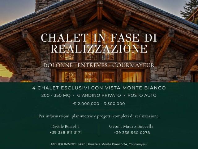 Villa Indipendente in vendita a Dolonne, Courmayeur