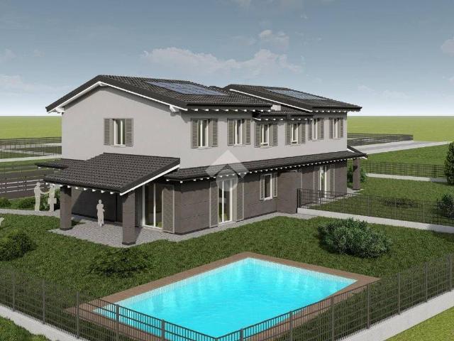 Villa Indipendente in vendita a Fara Gera D'adda, Lombardia