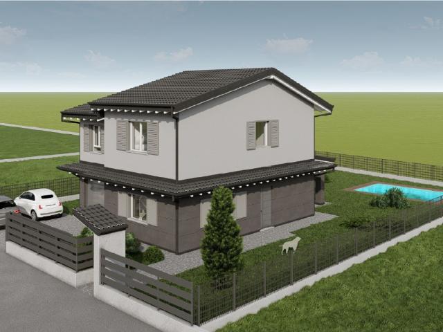 Villa Indipendente in vendita a Fara Gera D'adda, Lombardia
