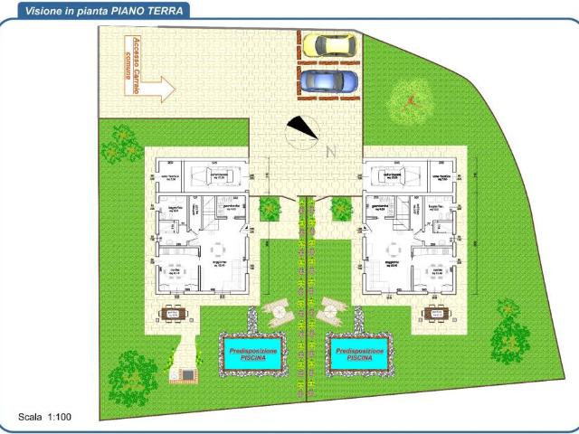 Villa Indipendente in vendita a Lucinico / Ločnik / Luzinìs, Gorizia