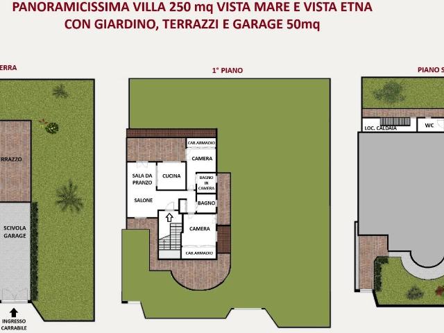 Villa Indipendente in vendita a Gravina Di Catania, Sicilia