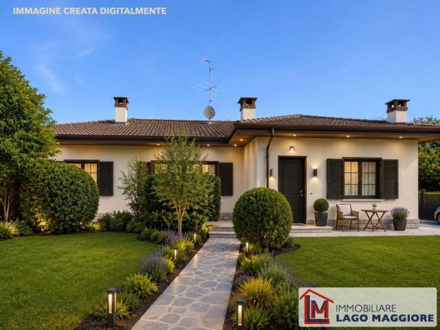 Villa Indipendente in vendita a Ispra, Lombardia