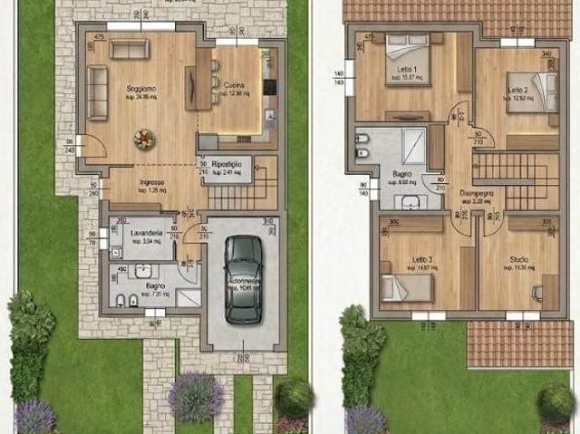 Villa Indipendente in vendita a Legnago, Verona