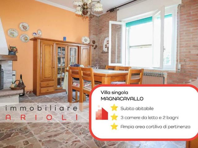 Villa Indipendente in vendita a Magnacavallo, Lombardia