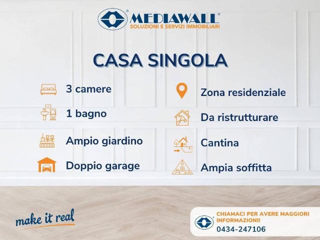 Villa Indipendente in vendita a Maniagolibero, Maniago