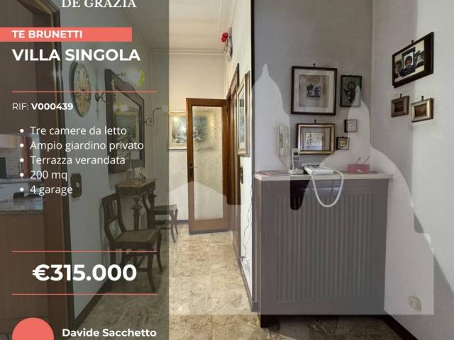 Villa Indipendente in vendita a Te Brunetti, San Giorgio Di Mantova