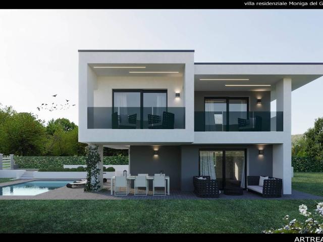 Villa Indipendente in vendita a Monte Tapino, Moniga Del Garda