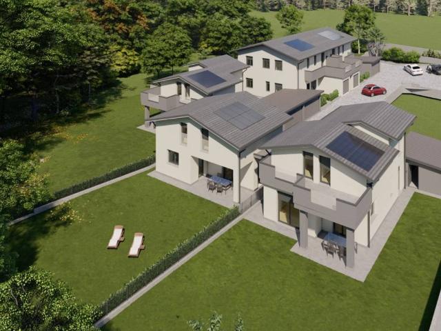 Villa Indipendente in vendita a Lucino, Montano Lucino