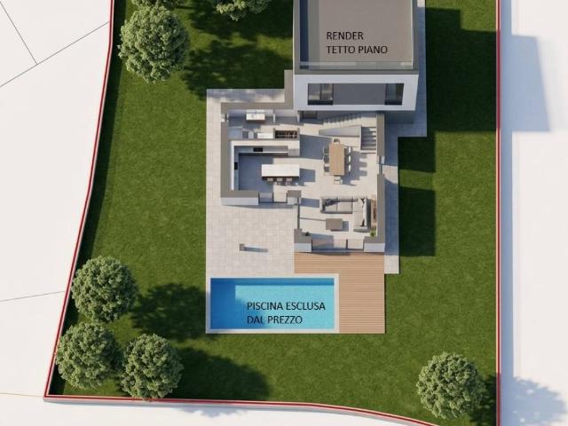 Villa Indipendente in vendita a Lucino, Montano Lucino