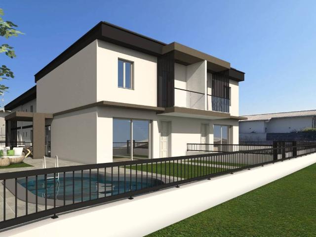 Villa Indipendente in vendita a Montichiari, Lombardia