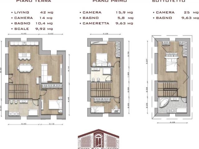Villa Indipendente in vendita a Cantone, Noceto
