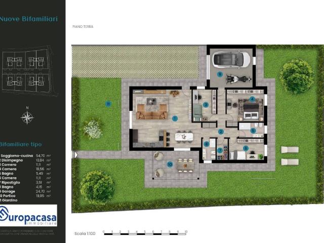 Villa Indipendente in vendita a Noventa Di Piave, Veneto