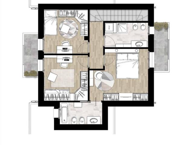 Villa Indipendente in vendita a Cascina Muschiona, Origgio