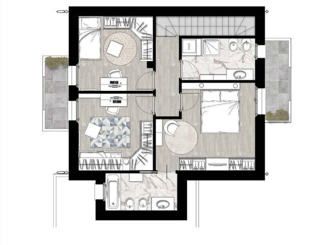 Villa Indipendente in vendita a Cascina Muschiona, Origgio