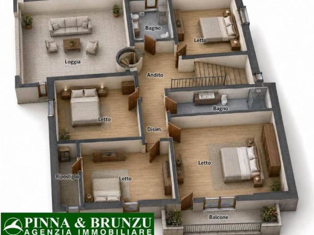Villa Indipendente in vendita a Sa Rodia, Oristano