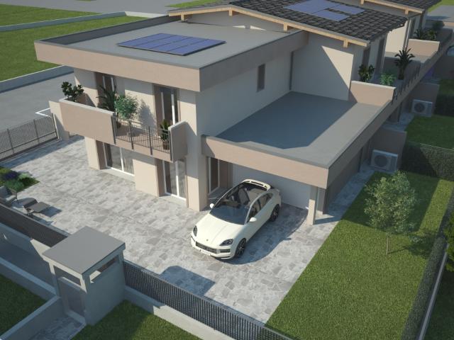 Villa Indipendente in vendita a Pagazzano, Lombardia