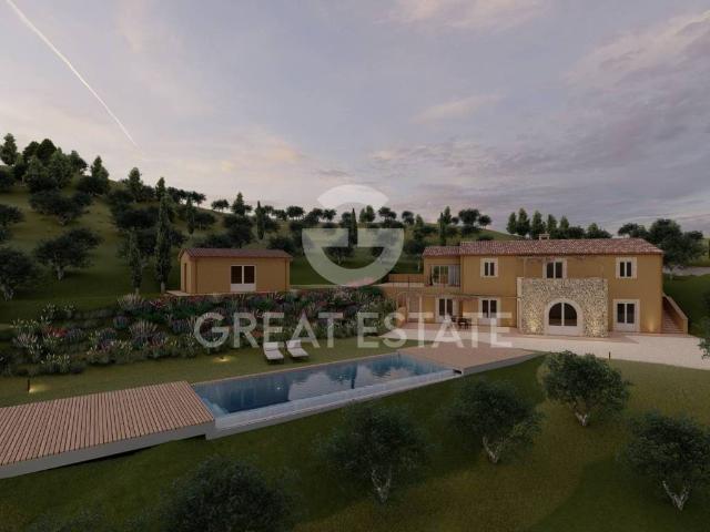 Villa Indipendente in vendita a Cerqueto, Passignano Sul Trasimeno