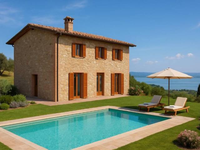 Villa Indipendente in vendita a Passignano Sul Trasimeno, Umbria
