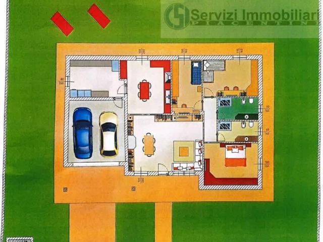 Villa Indipendente in vendita a Giarona, Piacenza