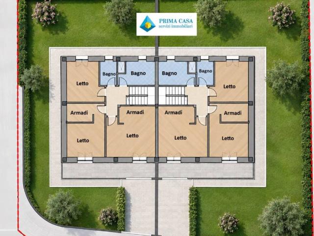 Villa Indipendente in vendita a Piacenza, Reggio Emilia