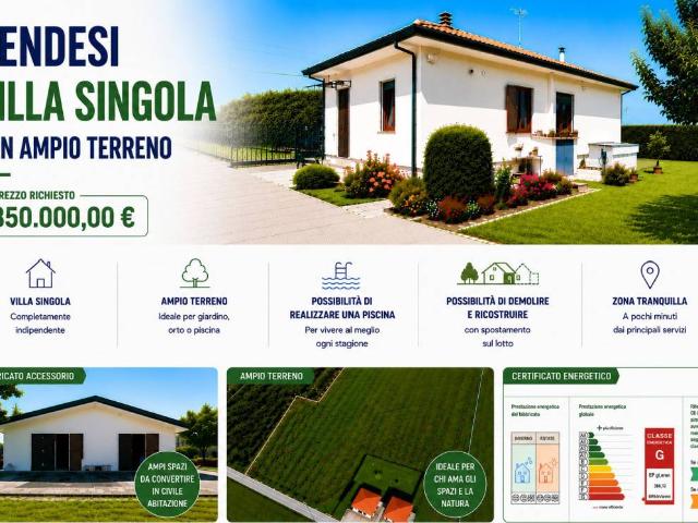 Villa Indipendente in vendita a Tonfano, Toscana