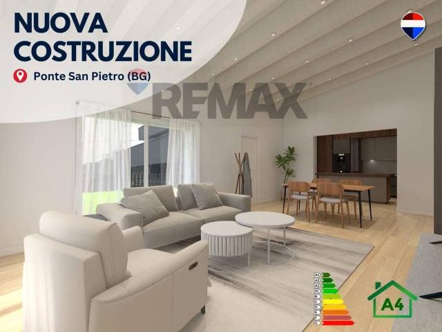 Villa Indipendente in vendita a Locate Bergamasco, Ponte San Pietro